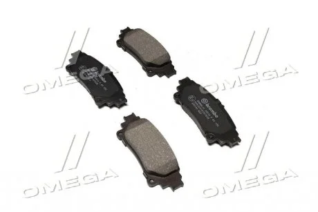 Тормозные колодки задние дисковые BREMBO P83 152