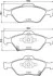 Гальмівні колодки дискові BREMBO P83 159 (фото 1)