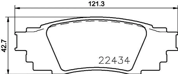 Гальмівні колодки дискові BREMBO P83 160 (фото 1)