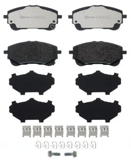 Тормозные колодки дисковые BREMBO P83 177