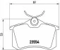 Тормозные колодки дисковые BREMBO P85 020X (фото 2)
