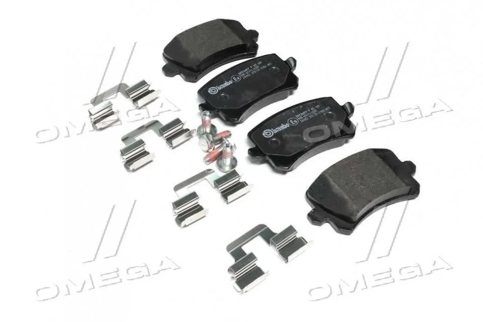Тормозные колодки задние дисковые BREMBO P85 109 (фото 1)