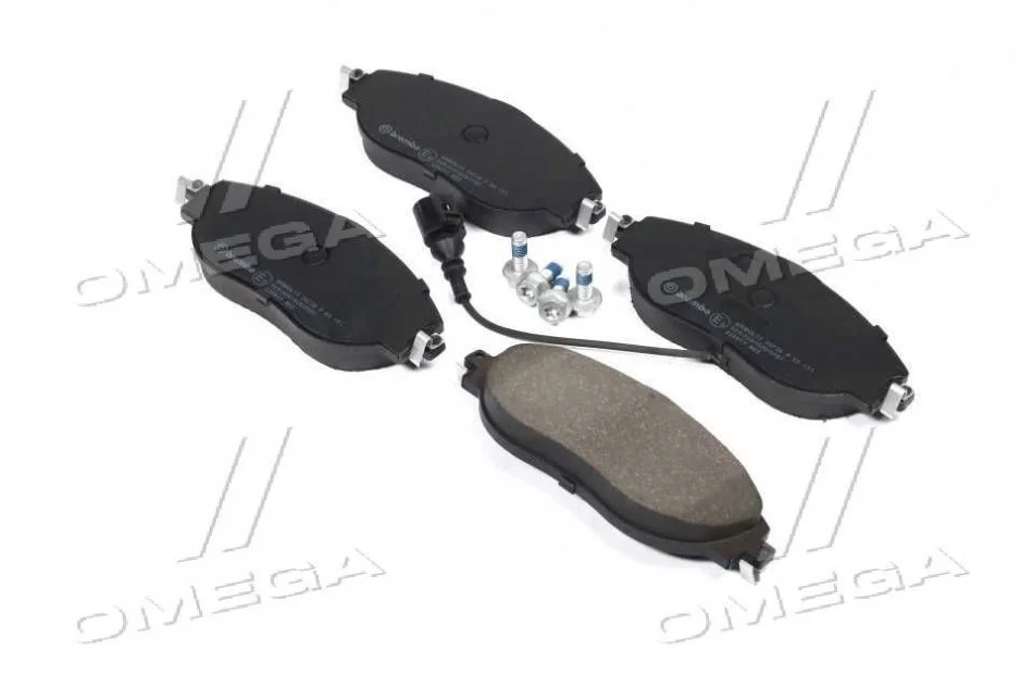 Гальмівні колодки передні дискові BREMBO P85 131 (фото 1)