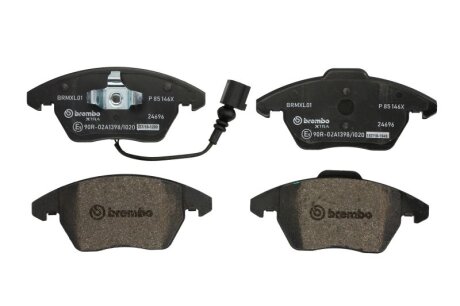 Гальмівні колодки дискові BREMBO P85 146X