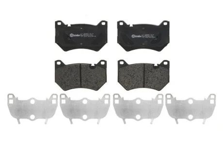Тормозные колодки дисковые BREMBO P85 177