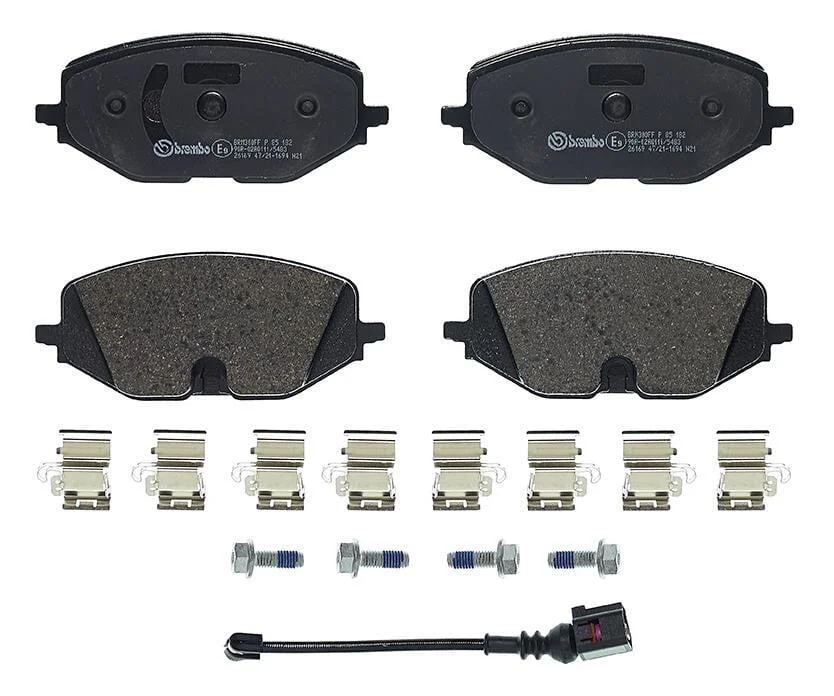 Гальмівні колодки дискові BREMBO P85 182 (фото 1)