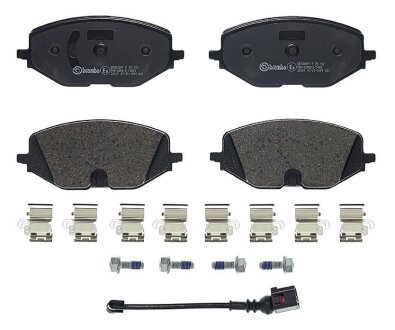 Тормозные колодки дисковые BREMBO P85 182
