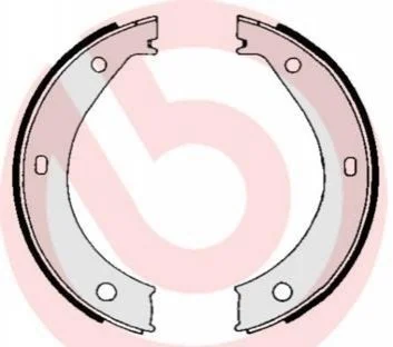 Тормозные колодки барабанные BREMBO S06 503 (фото 1)