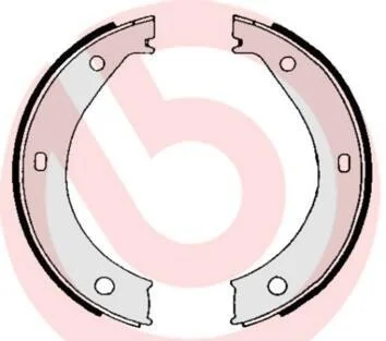 Гальмівні колодки барабанні BREMBO S06 503
