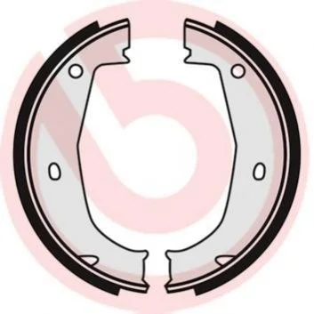 Гальмівні колодки барабанні BREMBO S06508 (фото 1)