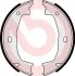 Тормозные колодки задние барабанные BREMBO S06510 (фото 1)