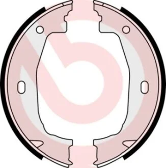 Тормозные колодки задние барабанные BREMBO S06510