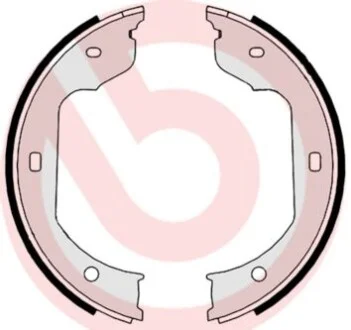 Гальмівні колодки задні барабанні BREMBO S06511