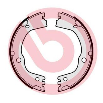Фото гальмівні колодки барабанні BREMBO S30543 Гальмівні колодки барабанні BREMBO S30543