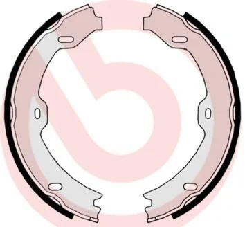 Гальмівні колодки задні барабанні BREMBO S50 519