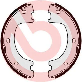 Тормозные колодки барабанные BREMBO S50 521