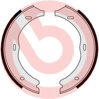 Гальмівні колодки барабанні BREMBO S50 524