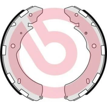 Гальмівні колодки задні барабанні BREMBO S54 523 (фото 1)