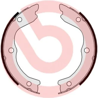 Гальмівні колодки задні барабанні BREMBO S56543