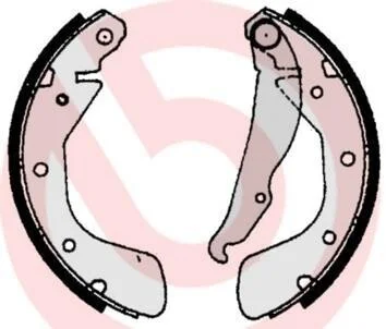 Тормозные колодки задние барабанные BREMBO S59513