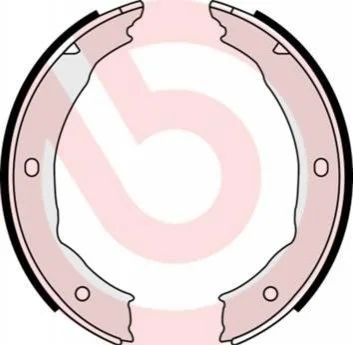 Гальмівні колодки барабанні BREMBO S61540 (фото 1)