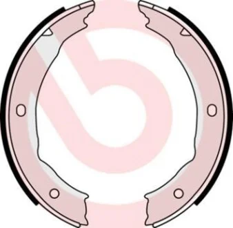 Тормозные колодки барабанные BREMBO S61540