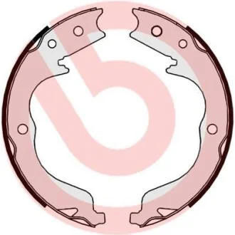 Тормозные колодки задние барабанные BREMBO S61542