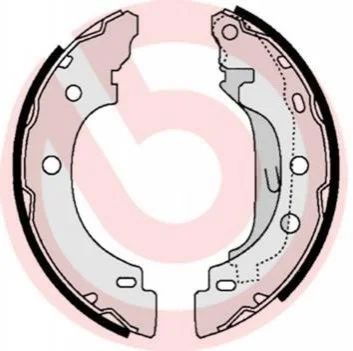 Тормозные колодки задние барабанные BREMBO S68 523 (фото 1)