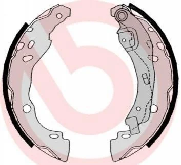 Тормозные колодки задние барабанные BREMBO S68 525 (фото 1)
