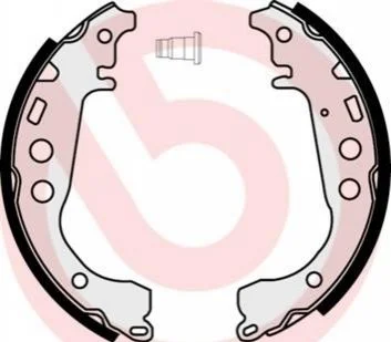Гальмівні колодки задні барабанні BREMBO S83 508 (фото 1)