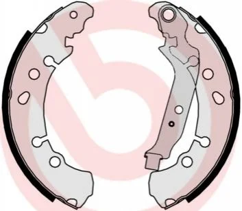 Тормозные колодки задние барабанные BREMBO S83513 (фото 1)
