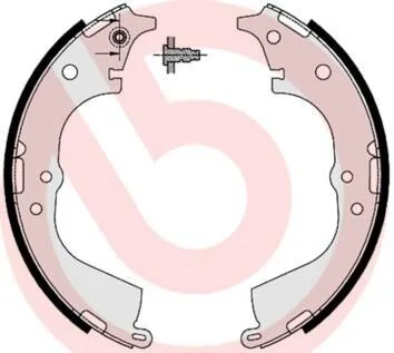 Гальмівні колодки задні барабанні BREMBO S83 537