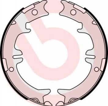 Тормозные колодки задние барабанные BREMBO S83 542 (фото 1)