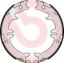 Тормозные колодки задние барабанные BREMBO S83 542 (фото 1)