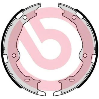 Тормозные колодки барабанные BREMBO S83572
