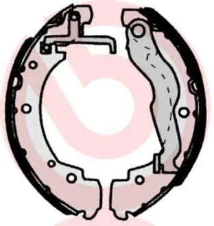 Тормозные колодки задние барабанные BREMBO S85 515