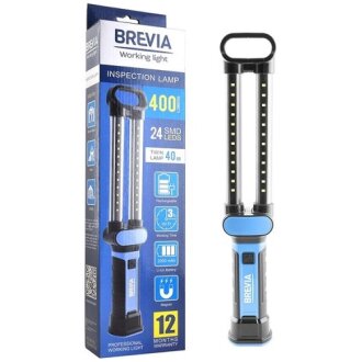 Фонарь инспекционный LED 24SMD 400lm 2000mAh microUSB BREVIA 11370