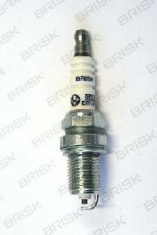 Свеча зажигания SUPER ВАЗ 2110 16V 1,1 мм (блистер) (0004#4) BRISK DR15YC1 (фото 1)