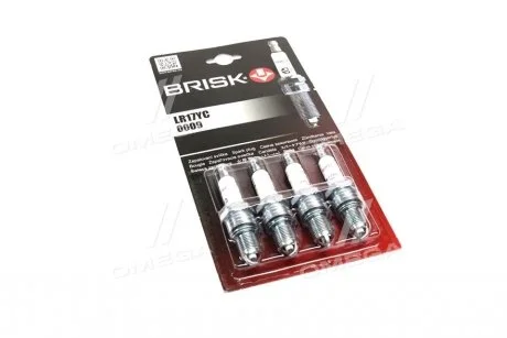 Свеча зажигания бензин медь 1 шт BRISK LR17YC
