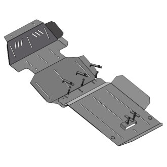 Защита двигателя, КПП, радиатора Great Wall Wingle 5 2011- Standard Bronex 101.0380.00