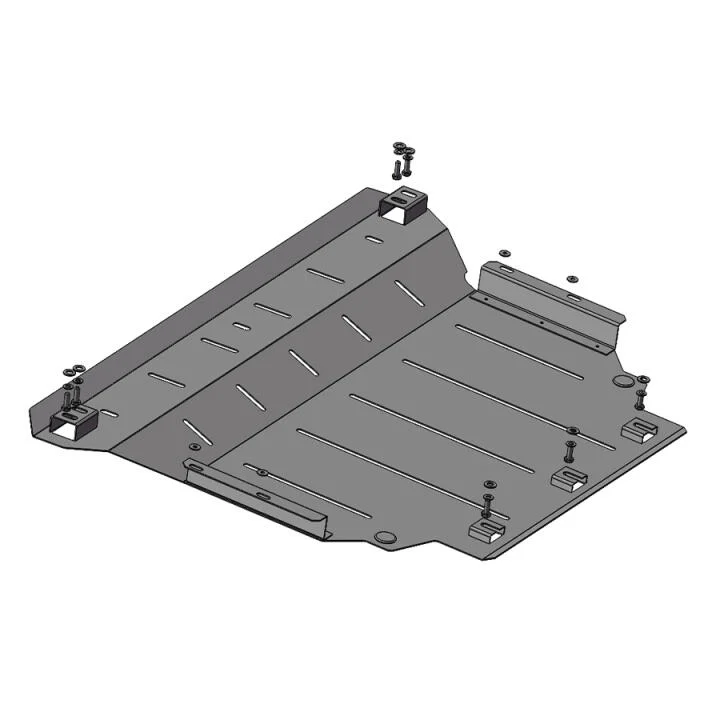 Захист двигуна, КПП, радіатора Volkswagen Tiguan 2 Premium Bronex 102.0710.00 (фото 1)