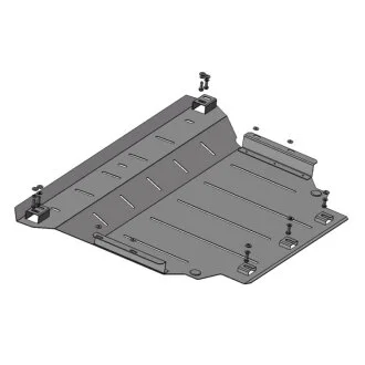 Захист двигуна, КПП, радіатора Volkswagen Tiguan 2 Premium Bronex 102.0710.00