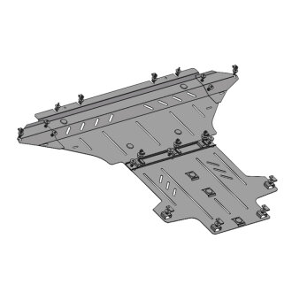 Захист двигуна, КПП Audi A4 А5 (В8) 2011-2015 V-2.0 TDI, 2.0 TFSI B8 Premium Bronex 102.0809.00