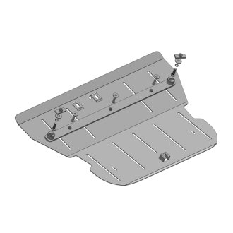 Захист заднього двигуна Jaguar I-Pace EV400 2018-... Standard Bronex 103.3205.01