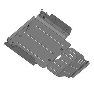 Захист КПП Mitsubishi Delica Space Gear 1994-2007 Standard Bronex 103.4515.00