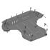 Захист двигуна, КПП Volkswagen Passat B5 2003 Standard Bronex 103.6610.00 (фото 1)
