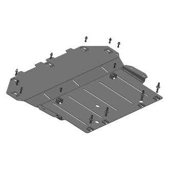 Захист двигун, КПП Volvo C40 2022-- Standard Bronex 103.6705.00