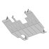 Защита двигателя Mitsubishi Lancer CB4 1992-1996 Premium Bronex 104.4514.00 (фото 2)