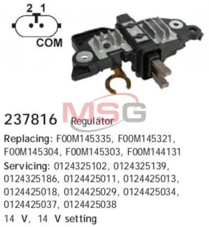 Регулятор генератора Renault (HC-) CARGO 237816