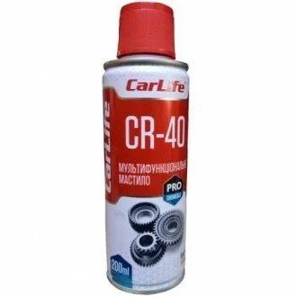 Мультифункциональная смазка CARLIFE MULTIFUNCTIONAL LUBRICANT CR-40,200ml CarLife CF202